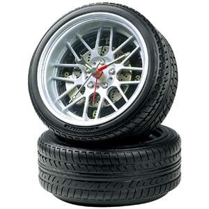 Tire Desk Clock