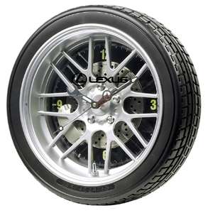 Custom Promotional 14" Tire Wall Clock