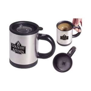 Custom Promotional 12 oz. Stainless Steel Stir Mug