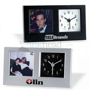 Custom Promotional Photo Frame Alarm Clock
