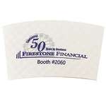 Imprinted Paper Cups - White Java Jacket Small - For 8 oz Cups
