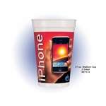 Imprinted Plastic Cups & Stadium Cups - Full Color Stadium Cup, Full Wrap Imprint - 17 oz.