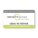 Logo Business Card Magnets - Business Card Magnet with Rounded Corners - 20 MIL