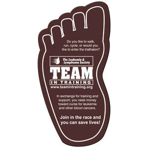 Custom Promotional Flexible Foot Magnet