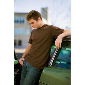 Hanes 4.5 oz. 100% Ringspun Cotton Nano T-Shirt - Dark Colors 