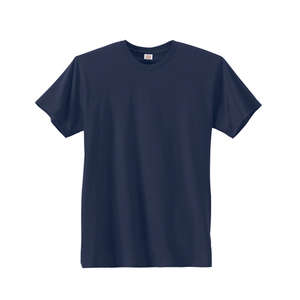 Hanes 4.5 oz. 100% Ringspun Cotton Nano T-Shirt - Dark Colors Blue, Navy