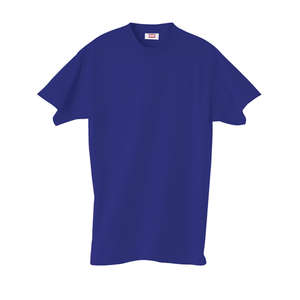 Hanes 4.5 oz. 100% Ringspun Cotton Nano T-Shirt - Dark Colors Blue, Deep Royal
