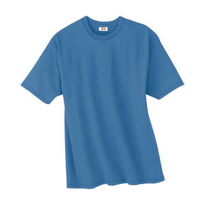 Hanes 4.5 oz. 100% Ringspun Cotton Nano T-Shirt - Dark Colors Blue, Denim