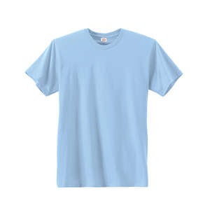 Hanes 4.5 oz. 100% Ringspun Cotton Nano T-Shirt - Dark Colors Blue, Light
