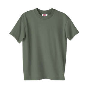 Hanes 4.5 oz. 100% Ringspun Cotton Nano T-Shirt - Dark Colors Green, Fatigue