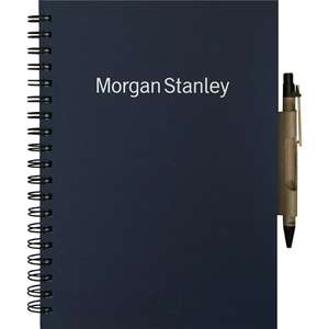 Custom Promotional EcoNotes Large Recycled Journal - 7" x 10", 100 Sheets
