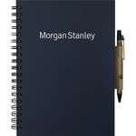 Logo Collegiate - EcoNotes Large Recycled Journal - 7" x 10", 100 Sheets
