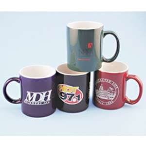Custom Promotional Designer Series 11 oz. Two-Tone Ironstone Mug