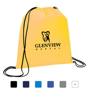 Custom Promotional Evergreen Drawstring Backpack