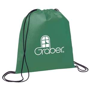 Evergreen Drawstring Backpack 