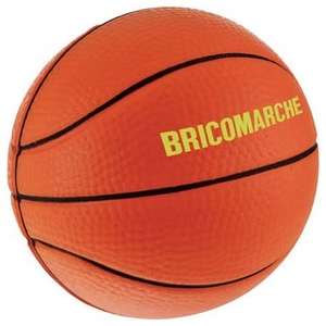 Custom Promotional Basketball Shaped Stress Ball