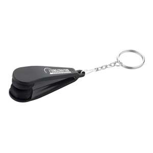 Custom Promotional Eyeglass Cleaner / Key Ring