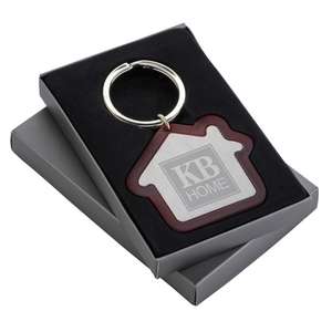 House-Shaped Key Tag 