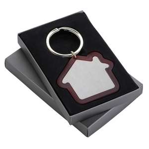 House-Shaped Key Tag 