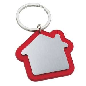 House-Shaped Key Tag 
