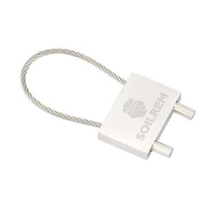 Metal Rope Key Tag