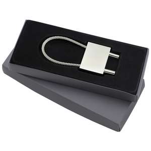 Custom Promotional Metal Rope Key Tag