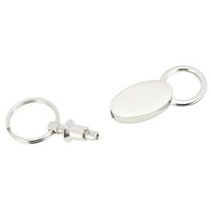 Oval Valet Key Tag 