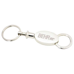Custom Promotional Oval Valet Key Tag