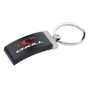 Custom Promotional Rectangular Arched Key Ring