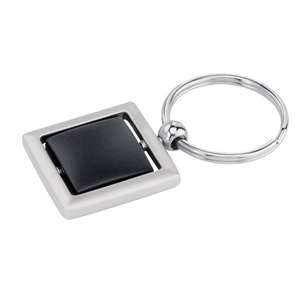 Square Swivel Key Ring 