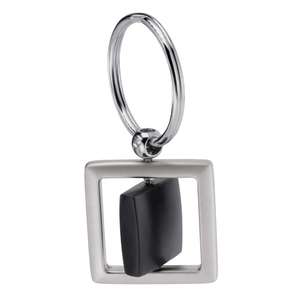 Square Swivel Key Ring 