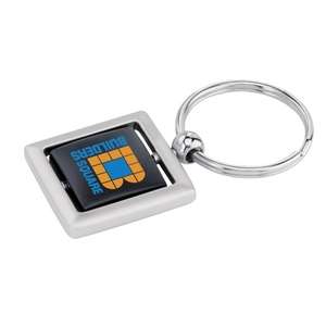 Custom Promotional Square Swivel Key Ring