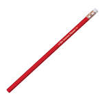 Personalized Round Wood Cased Pencils - Thrifty Pencil with White Eraser
