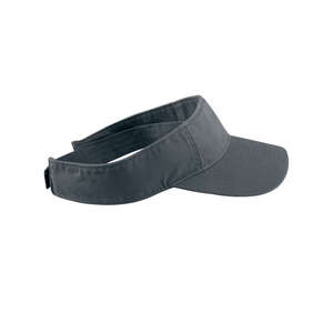 Authentic Pigment Direct Dyed Cotton Twill Visor Black