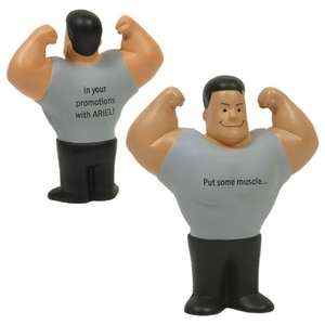 Custom Promotional Muscle Man Stress Ball