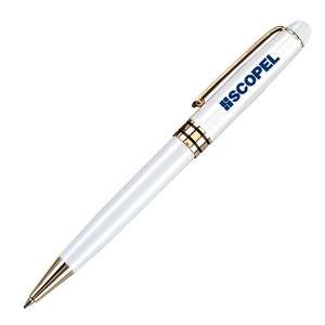 Legend Ballpoint Twist Pen White