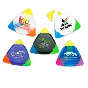Custom Promotional TriMark Triangular Highlighter