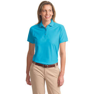 Port Authority Ladies Silk Touch Sport Shirt 
