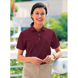Port Authority Ladies Silk Touch Sport Shirt 
