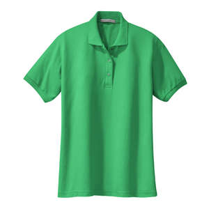 Port Authority Ladies Silk Touch Sport Shirt Green, Court