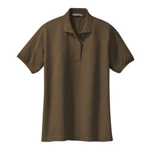 Port Authority Ladies Silk Touch Sport Shirt Bark