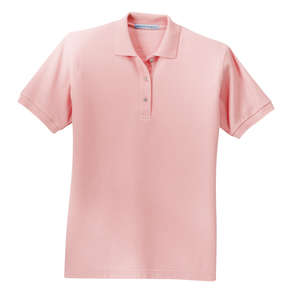 Port Authority Ladies Silk Touch Sport Shirt Pink, Light