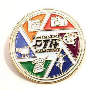 Die Struck Brass Lapel Pin - 1