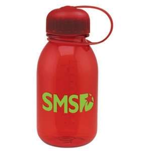 Transparent BPA-Free Water Bottle - 16 oz. 