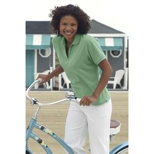 Womens Baby Pique Polo Shirt