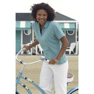 Womens Baby Pique Polo Shirt