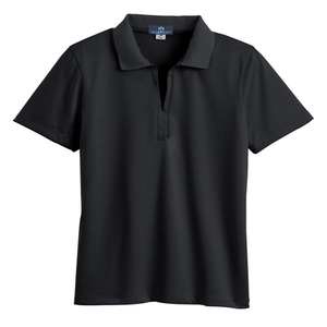 Womens Vansport Vtech Performance Polo Shirt 