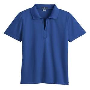 Womens Vansport Vtech Performance Polo Shirt 