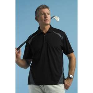 Vansport Body Mapped Blocked Polo Shirt 