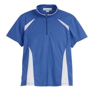 Womens Vansport Body Mapped Blocked Mock Neck Shirt
